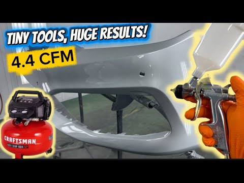 Видео: Идеальный краскопульт для любителей! (Для небольшого компрессора)