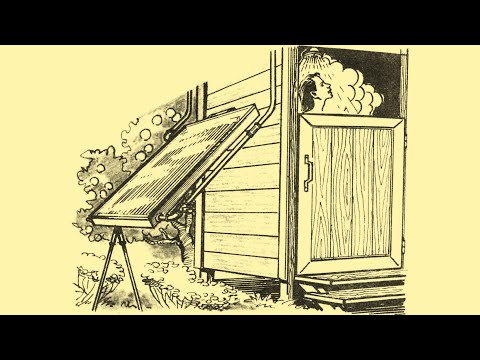 Видео: Энергия — даром (Солнечный водонагреватель)