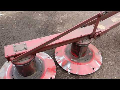 Видео: Доработки роторной косилки Wirax z-069