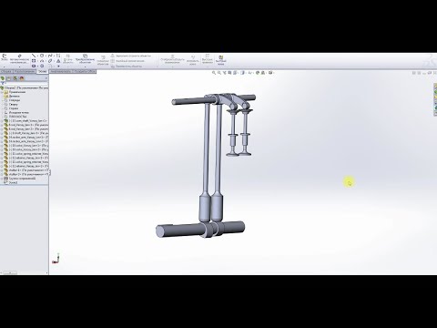 Видео: Основы работы в среде Solidworks Motion. Моделирование привода клапанов ДВС. Часть 1.