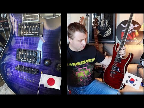 Видео: LTD Japan VS LTD Korea. Сравнение. ШОК контент, в конце!!