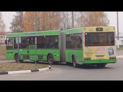 Видео: Автобус №8 (Могилёв) Привокзальная площадь - Средняя Школа №13