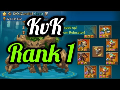 Видео: Lords Mobile. KvK ранг 1. Мифическая ловушка. 14 3 3 T5 ралли. Череполом, уровень 14. Lords Mobil...