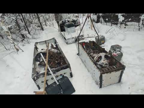 Видео: Трелевочник тдт-55, продолжение.