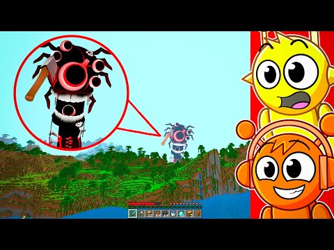 Видео: Реакция Спрунки на НАЙДЕННОГО НОВОГО Орена 9 Фазы в Minecraft!