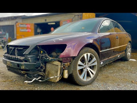 Видео: Пробуем наваливать. V10 DIESEL. Volkswagen Phaeton.