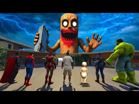 Видео: ХОРРОР ТУНГ ТУНГ САХУР ҚАЙТА ОРАЛДЫ (GTA V)
