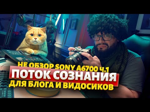 Видео: Не только лишь про SONY A6700 а про блогерские нужды!