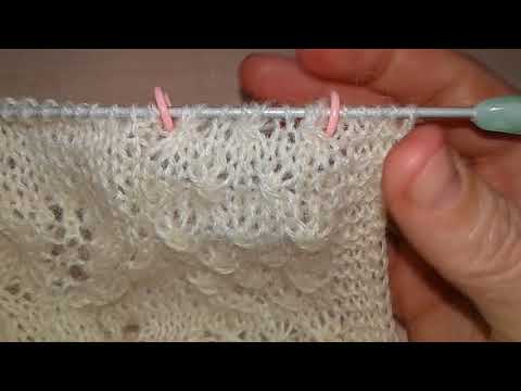 Видео: Палантин 4. МК."Зимняя сказка".Собираем узоры.