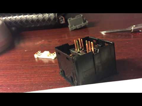 Видео: LANCER X/ Кнопки подогрева сидений/ Замена подсветки