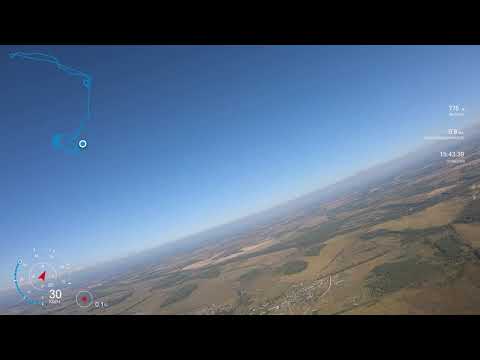 Видео: Полёт на параплане с мотором в термичку в Кончинке 31 августа 2019 года