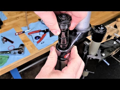 Видео: Полное руководство по ремонту вилки RockShox | Как обслужить каждую деталь верхней и нижней части...