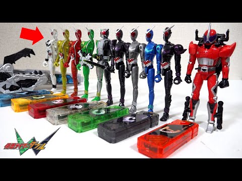 Видео: Трюк трансформации оригинальной фигурки Kamen Rider W просто потрясающий!
