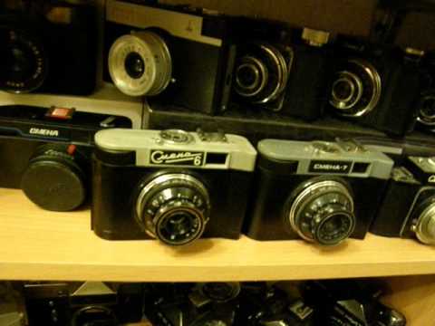 Видео: Коллекция советских фотоаппаратов