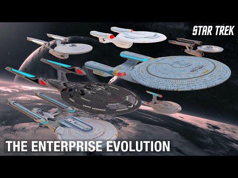 Видео: Звездный путь: Эволюция USS Enterprise