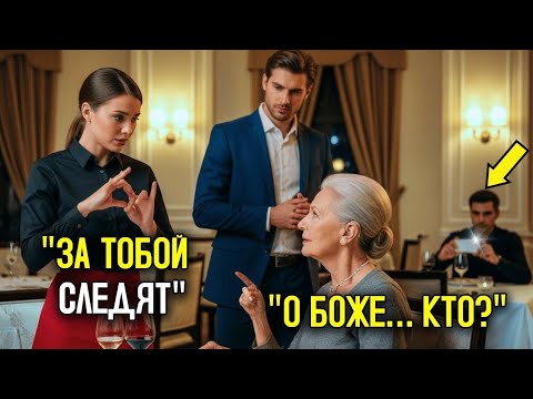 Видео: Скромная ОФИЦИАНТКА поздоровалась с ГЛУХОЙ мамой МИЛЛИАРДЕРА — её ЖЕСТОВОЙ язык потряс ВСЕХ