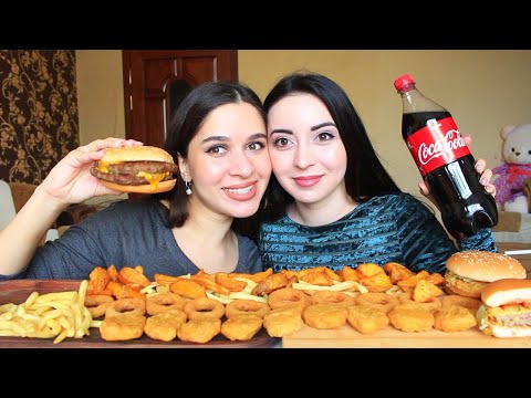 Видео: ВОССОЕДИНЕНИЕ ОБЖОР / MCDONALDS / MUKBANG asmr/ Ayka Emilly