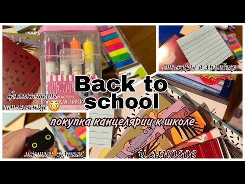 Видео: BACK TO SCHOOL 2023 🏫 | Покупка Канцелярии к Школе | Stationery Haul 2023