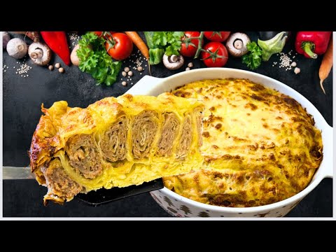 Видео: Удачный рецепт/ запеканка с фаршем/ Вкусней не бывает👍🔥