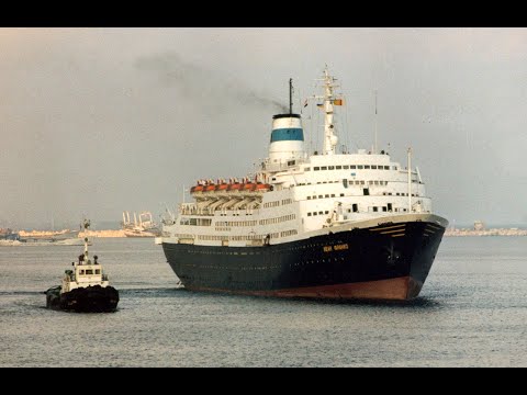 Видео: Теплоход Иван Франко на ближневосточной линии 08 1993