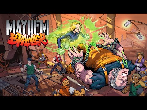 Видео: Mayhem Brawler прохождение + 2 концовки.