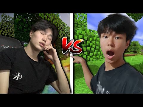 Видео: Minecraft Хэн Нь Илүү Тоглодог Вэ? |  @khukaxd VS @NotyzGamer