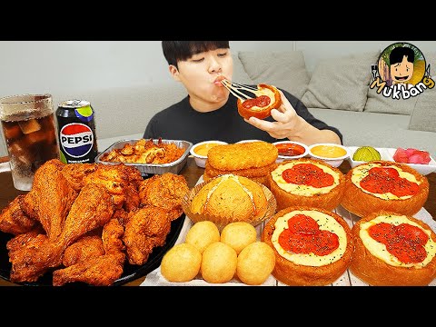 Видео: ASMR MUKBANG | Хрустящая жареная курица с перцем, Чикаго Пицца, Жареный рис рецепт ! принимать пищу