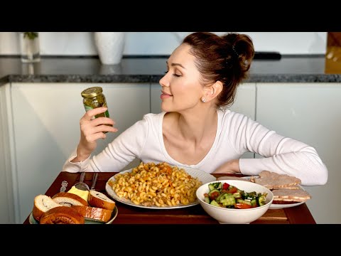 Видео: Если уж мечтать, так ни в чем себе не отказывать | доедаю остатки вчерашней роскоши | Мукбанг |