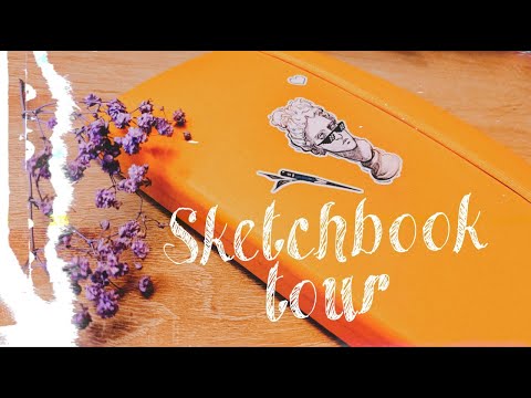 Видео: Обзор на скетчбук (версия здорового человека)
