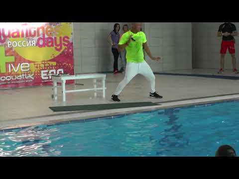 Видео: Аквааэробика, aqua fitness, Interval ball