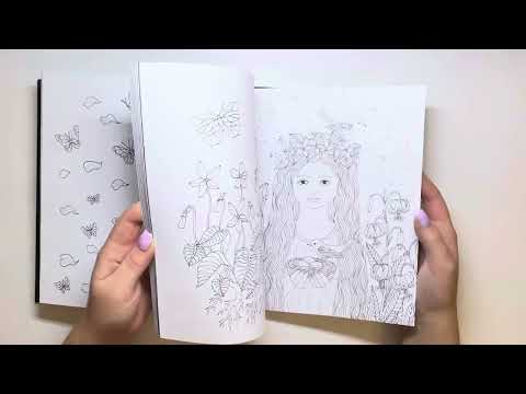 Видео: Все мои  работы в раскрасках от Марии Тролле