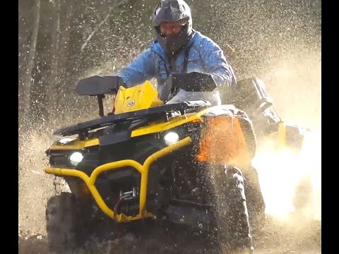 Видео: Первая вылазка в грязь на Stels Guepard 800 в рамках квадропробега с «Orange Gang»