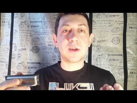 Видео: НЕ стандартная губная гармошка.Рифф с дополнительным басом.Урок №5