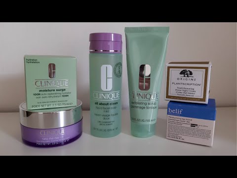 Видео: Мой уход за кожей лица| Clinique, Belif, Origins