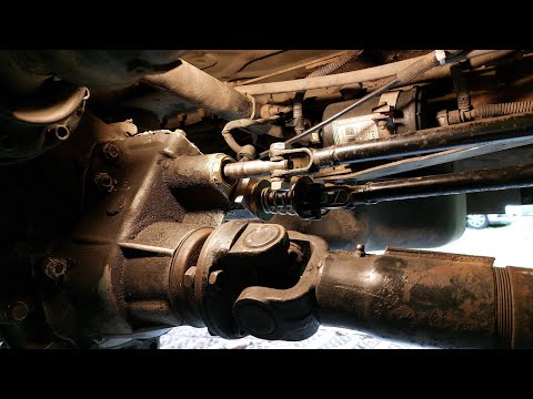 Видео: Доработка уплотнений штоков раздатки,бесшумные тяги раздатки.Соболь 4×4.