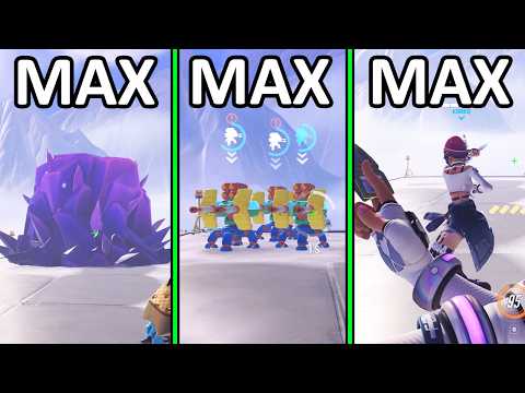 Видео: Мы улучшили ТОЛЬКО РАЗВЕРТЫВАЕМЫЕ предметы на стадионе Overwatch.