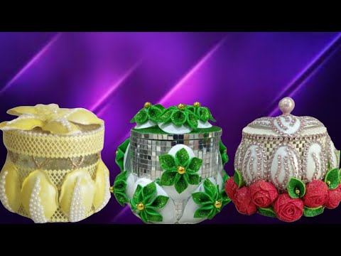 Видео: 3 Красивые шкатулки из пластиковых ложек/3 Incredibly Beautiful Boxes Made from Plastic Spoons