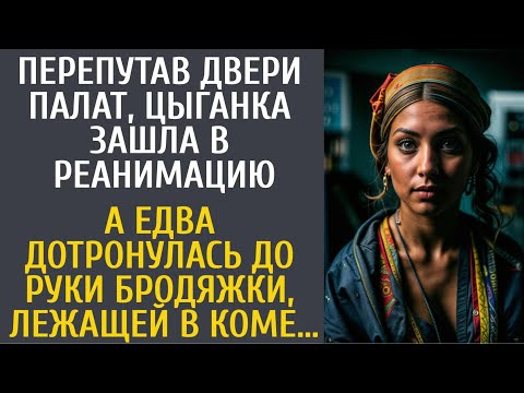 Видео: Перепутав двери палат, цыганка зашла в реанимацию… А едва дотронулась до бродяжки, лежащей в коме…