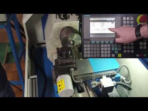 Видео: Наладка JET BD-8CNC (Sinumerik 802)