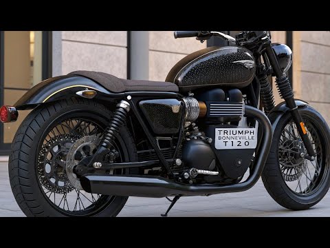Видео: Triumph Bonneville T120 2025 года — возвращение вечной британской мощи!