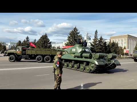 Видео: Репетиция парада победы  Улан-Удэ