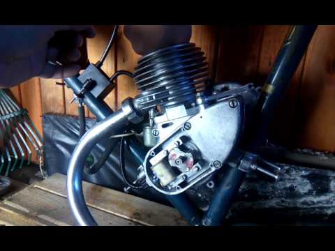 Видео: Двигатель для велосипеда# СССР Д5 1969 года выпуска !
