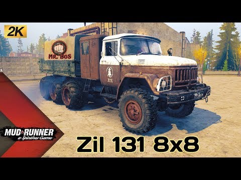 Видео: ЗИЛ 131 8x8 Честный Обзор мода Spintires MudRunner