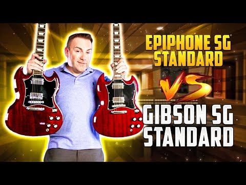 Видео: Epiphone SG Standard против Gibson SG Standard