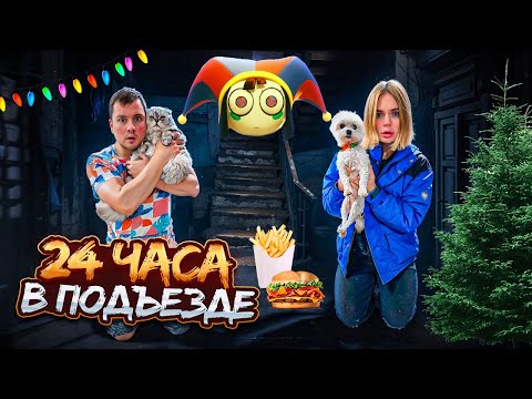 Видео: 24 ЧАСА В ПОДЪЕЗДЕ С КОТОМ И СОБАКОЙ | ФАСТФУД МАСКАРАД В РЕАЛЬНОЙ ЖИЗНИ
