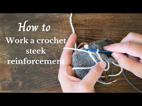 Видео: Как вязать крючком стальную арматуру