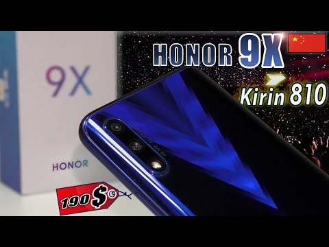 Видео: Honor 9X 6/64Gb KIRIN 810 | КИТАЙСКАЯ ВЕРСИЯ