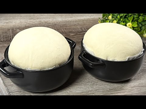 Видео: Всего лишь мука + вода + соль + масло👌 Всё, что нужно для пышного хлеба! Невероятно вкусно!