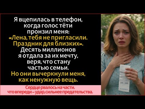 Видео: Я потратила 10,200$ на сад родителей, но тётя вычеркнула меня из праздника… Правда их ошеломила!