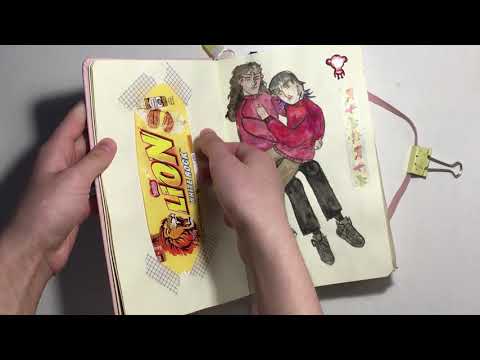 Видео: Странный обзор скетчбука [1]